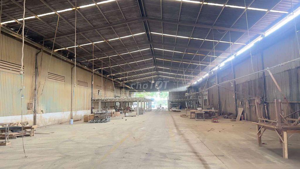 Xưởng giá rẽ Thuận An 6500m²/200tr đường cont điện hạ bình sx đa nghề
