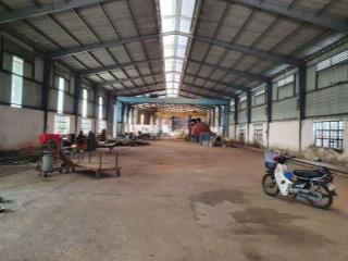 Xưởng Dĩ An 3300m²  đường cont điện hạ trạm sẵn 2 cẩu trục 5 tấn 