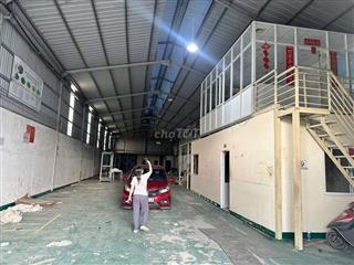 Xưởng Thuận An 630m² đường cont sẵn văn phòng 3fa sản xuất