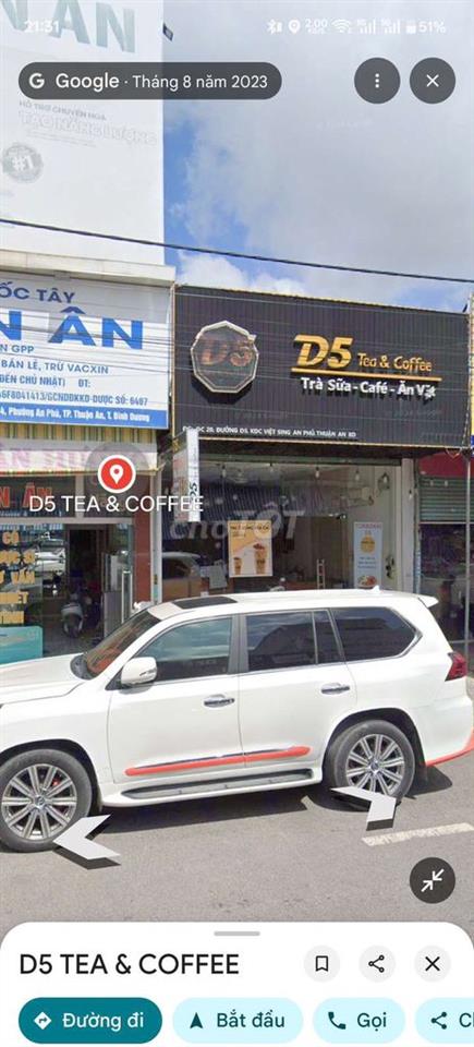 Cho thuê mặt bằng kinh doanh đường D5 