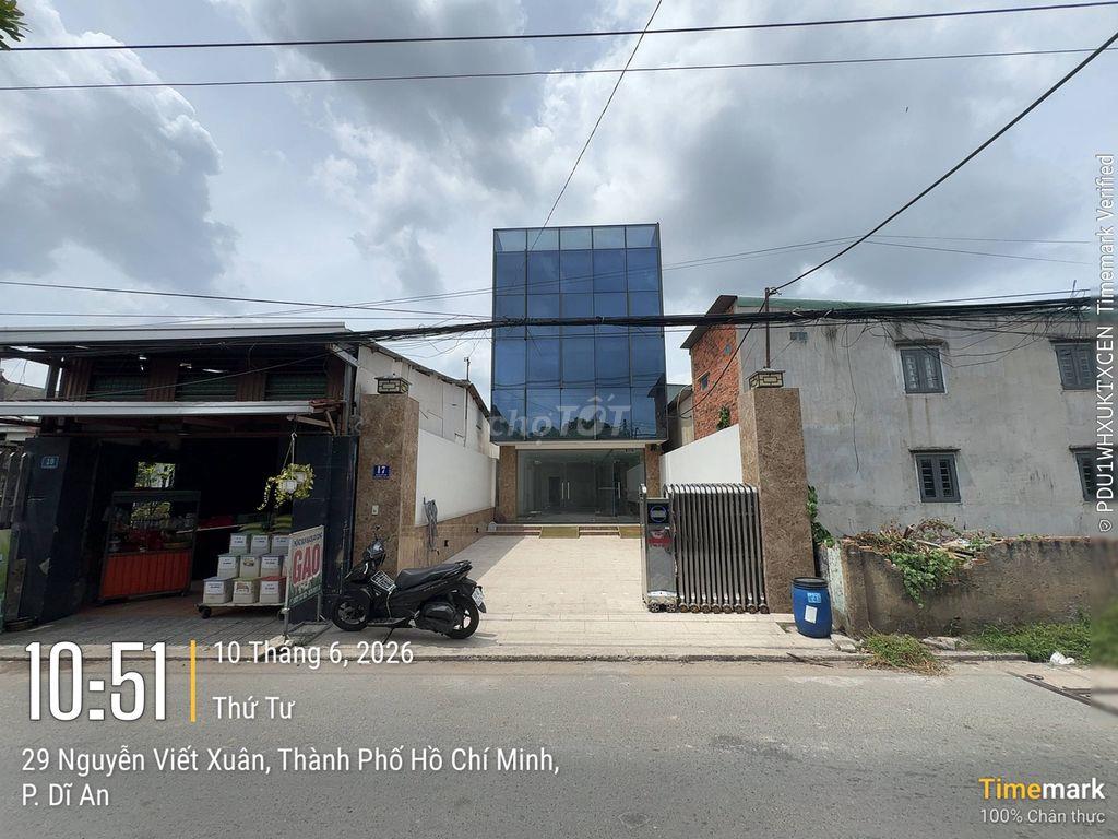 CHO THUÊ TÒA NHÀ VĂN PHÒNG 2 TẦNG CÓ THANG MÁY – ĐẸP HIẾM TẠI DĨ AN