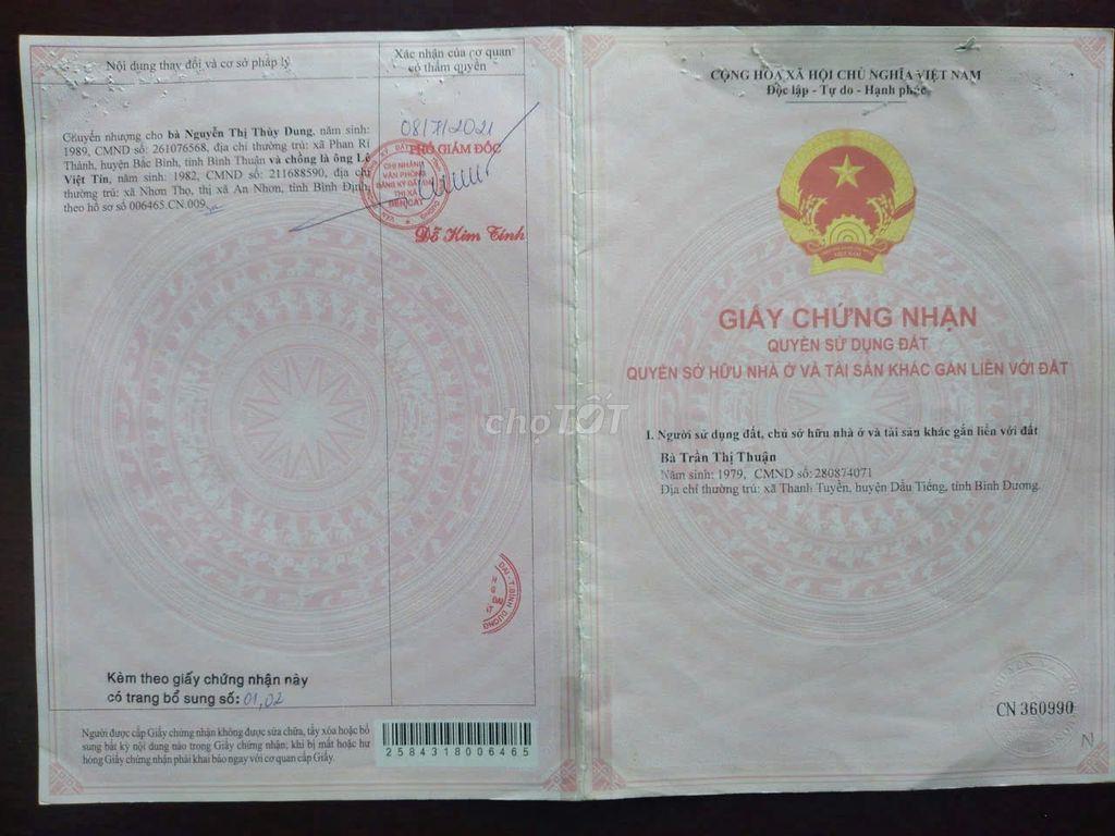 ÔNG ANH BỊ NGÂN HÀNG DÍ CẦN RA GẤP LÔ ĐẤT ĐƯỜNG DT 744
