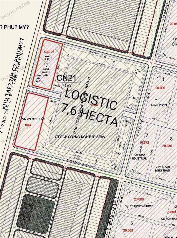 CHUYỂN NHƯỢNG ĐẤT LOGISTICS KCN SÓNG THẦN 3