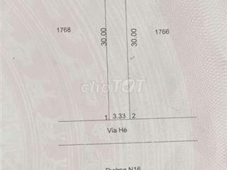 1 tỉ 2 đg N16 Thới Hoà BD 99,9 m vuông