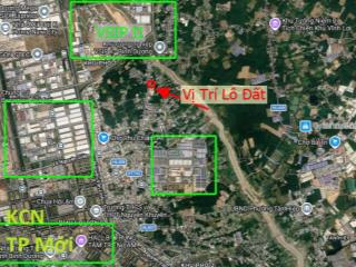 Bán đất mặt tiền đường nhựa 8m gần DT742, thành phố mới Bình Dương