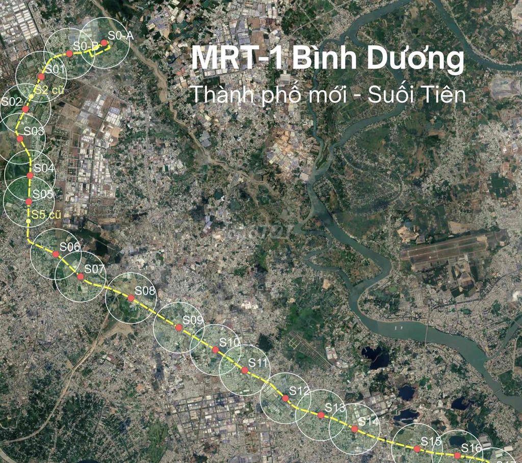 Cần bán 307m2 mặt tiền 9,6m phường Bình dương 15tr/m