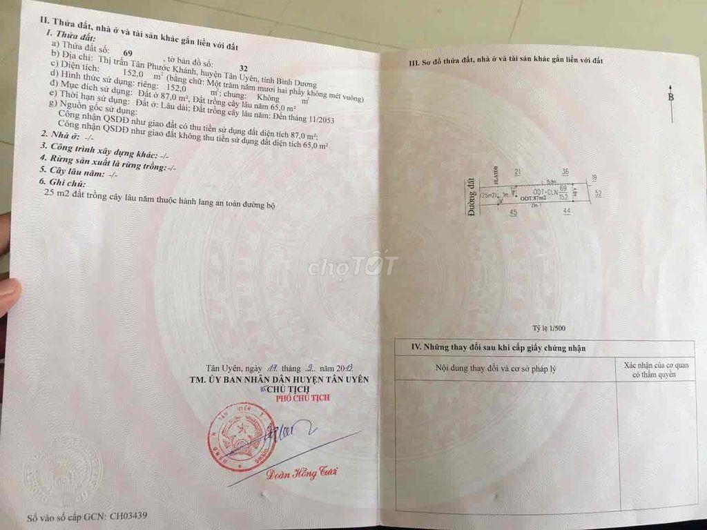 bán kho cách chợ tân khánh 200m