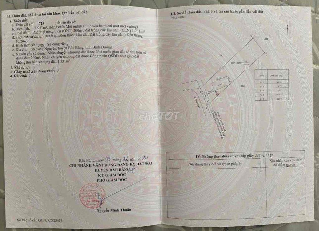 Chủ Bị Ngân Hàng Dí Cần Thanh Lý Nhanh