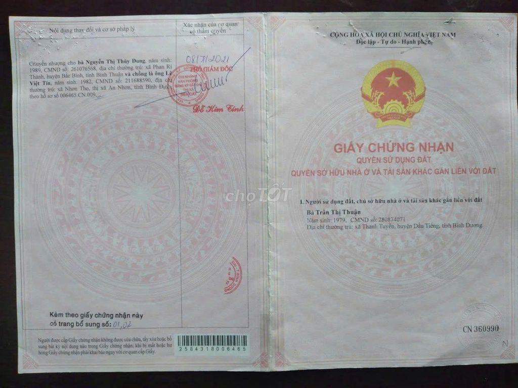 Đất mặt tiền ĐT 744