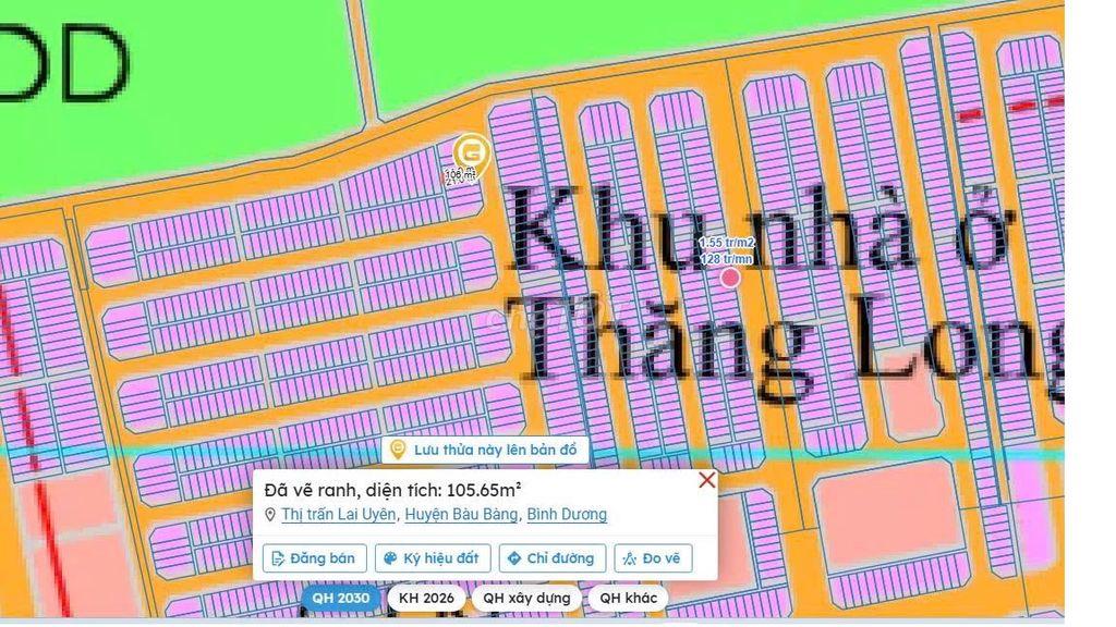 Lô Đức Phát 3 ngay mặt đường 105m2 