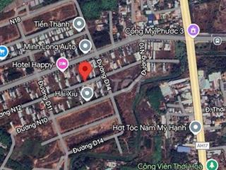 - Chính chủ bán đất đường N12 khu dân cư Mỹ Phước 4, phường Thới Hòa,