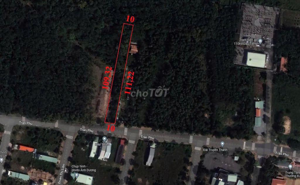 Bán đất ngay tại đường Trần Phú, Trung Tâm Thị Trấn Dầu Tiếng.