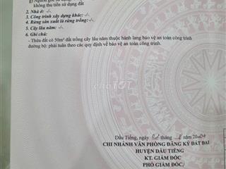 Bán đất ngay tại đường Trần Phú, Trung Tâm Thị Trấn Dầu Tiếng.