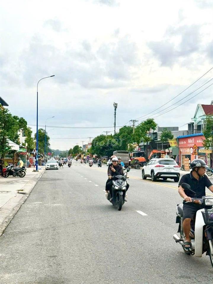 Đất Mỹ Phước 3, mặt tiền đường nhựa 25m, thích hợp kinh doanh buôn bán