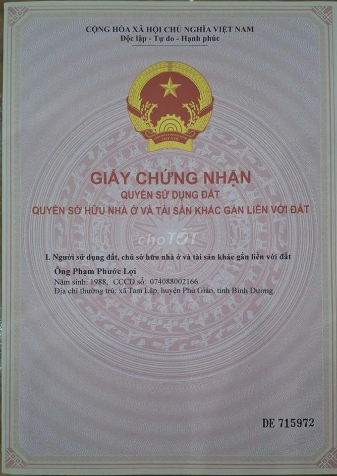 đất chính chủ cần bán giá 2ty 2