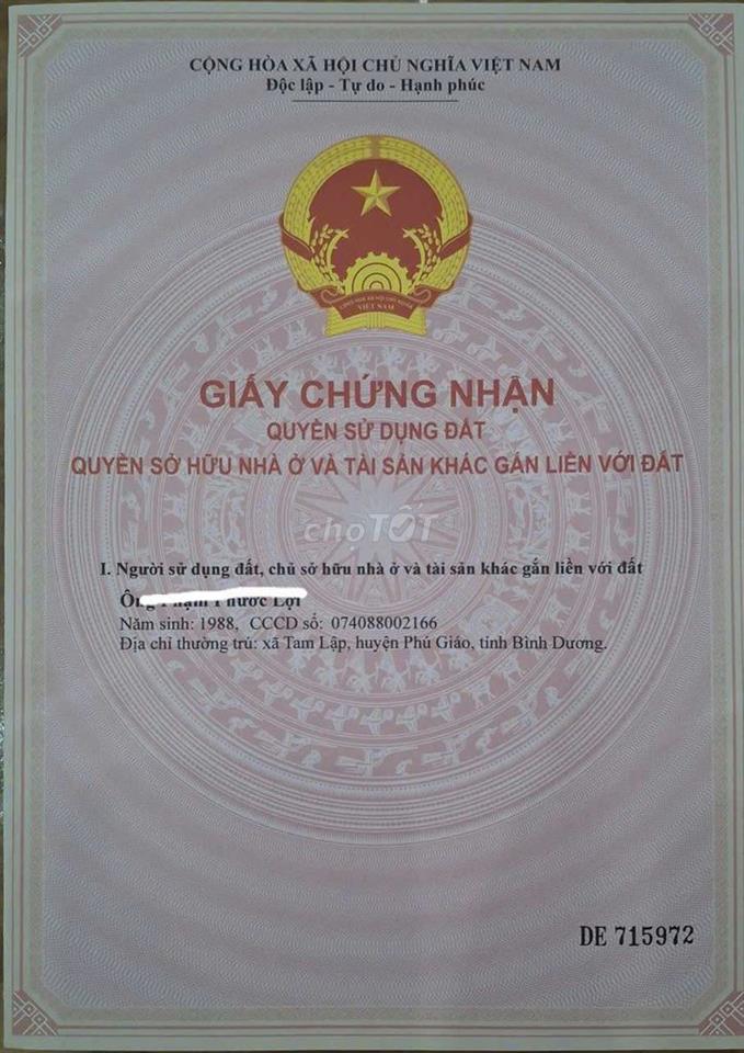 đất chính chủ cần bán giá 2ty 2