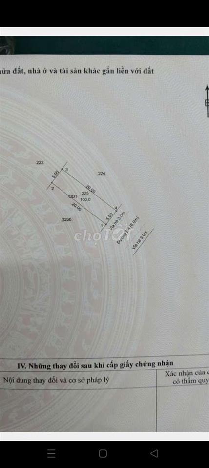 gia đình cần bán đất phường Mỹ Phước 