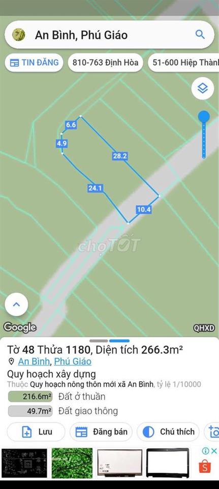 Đất An Bình phú Giáo