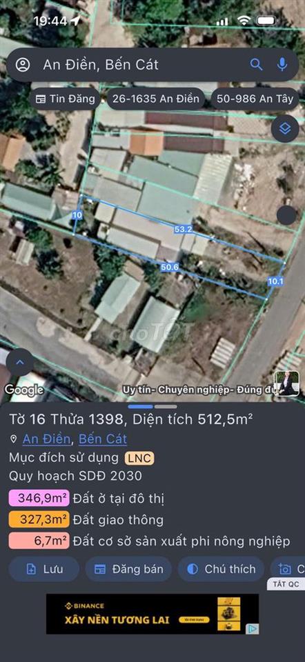 Bán đất thổ cư sẳn.