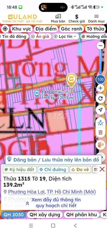 đất ngay TPM