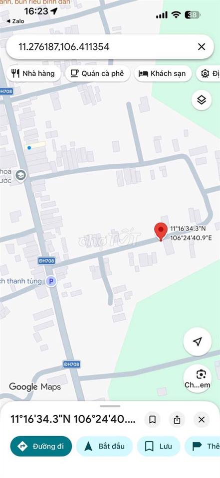 Bán đất xã Định Hiệp TPHCM gần DH708