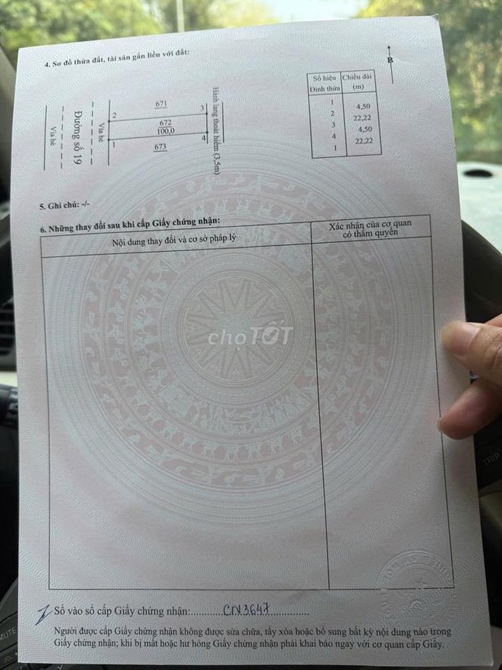 BÁN ĐẤT KHU TÁI ĐỊNH CƯ TTHC XÃ BẮC TÂN UYÊN