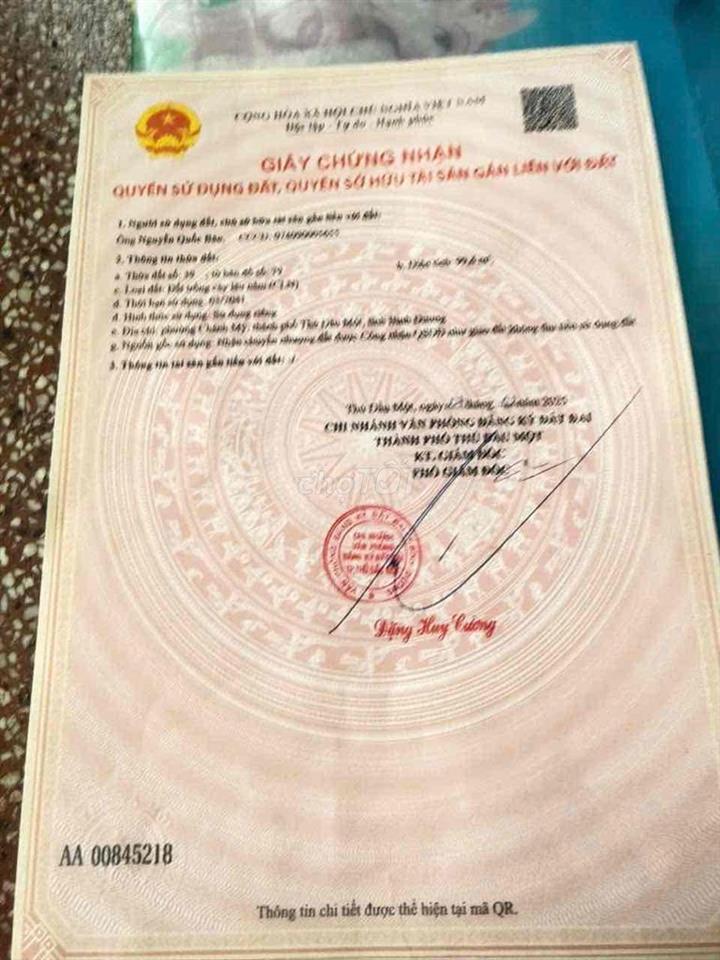 bán đất hẻm  Nguyễn văn Cừ , Phường Chánh Mũ