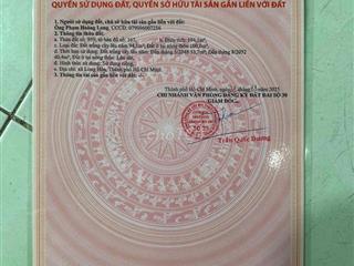 bán gấp đất xã Long Hoà TPHCM (Mới)
