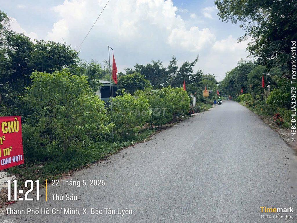BÁN ĐẤT TÂN THÀNH 36 CHÍNH CHỦ  FULL THỔ CƯ – 408m² – ĐƯỜNG NHỰA ĐẸP