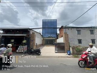 CHO THUÊ TÒA NHÀ VĂN PHÒNG 2 TẦNG CÓ THANG MÁY TẠI DĨ AN