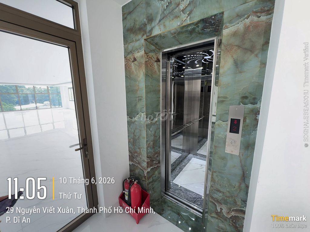 CHO THUÊ TÒA NHÀ VĂN PHÒNG 1 TRỆT - 2 TẦNG CÓ THANG MÁY TẠI DĨ AN