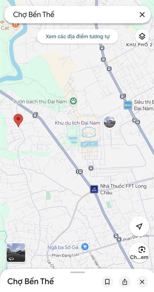 Bán đất mặt tiền chợ bến thế