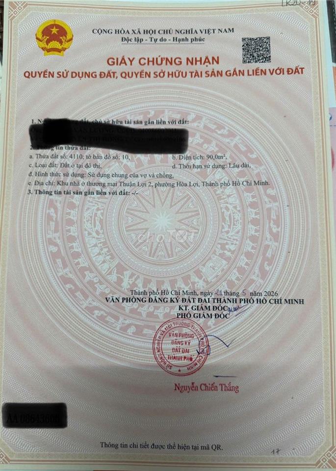 Bán đất sổ đả dự án Riachland
