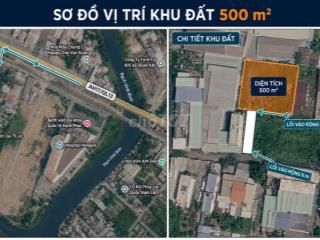 📍 CHO THUÊ ĐẤT 500 m² – GẦN QL13, KHU VỰC VEN SÔNG( Gần Cầu Vĩnh Bình)