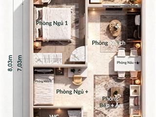 566tr - 1PN KDC Nhơn Trạch Phước An -Vòng Xoay Phú Hội Long Tân