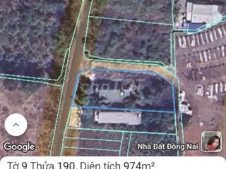Bán nhà vườn, thổ cư 856 mét vuông 100% thổ cư xã Dầu Giây