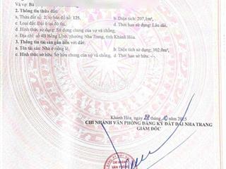 Bán Nhà Đất Mặt Tiền Hồng Lĩnh Phước Hoà Nha Trang Ngang 7m