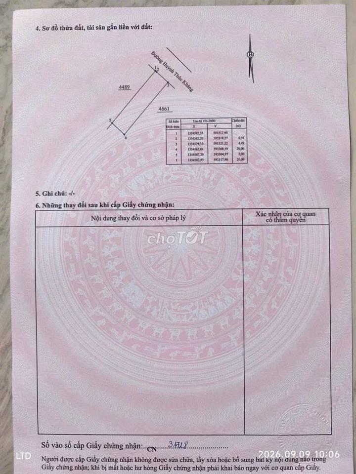 bán đất mặt tiền đường huỳnh thúc kháng diên toàn 99.8m2