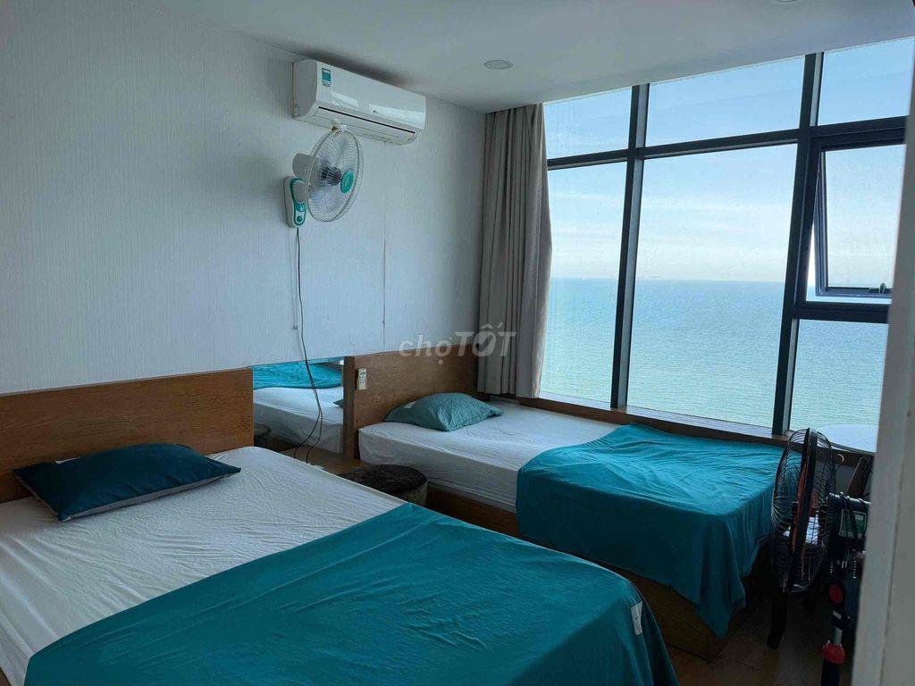 CHO THUÊ CHUNG CƯ MƯỜNG THANH 60 TRẦN PHÚ  VIEW BIỂN BIỂN VÀO Ở  NGAY