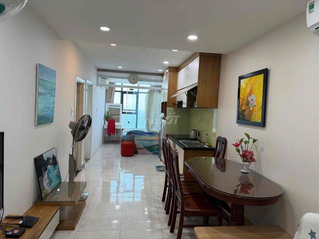 CHO THUÊ CHUNG CƯ MƯỜNG THANH 60 TRẦN PHÚ  VIEW BIỂN BIỂN VÀO Ở  NGAY