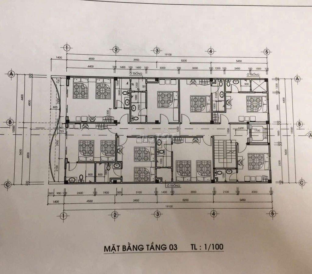 BÁN CĂN HỘ 7 TẦNG 40P