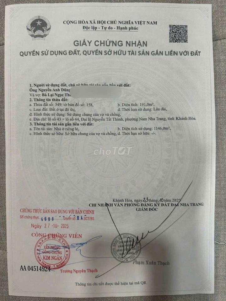 Cho thuê Căn Hộ 7 tầng 