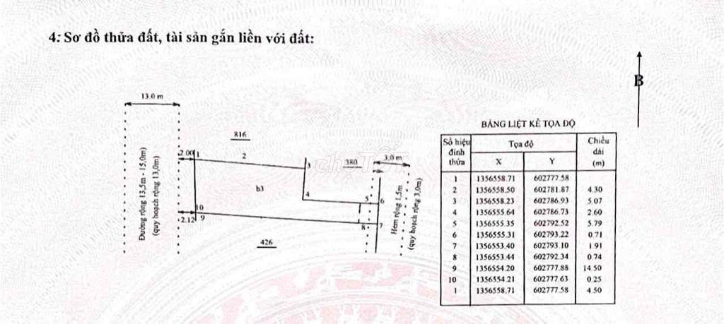 NHÀ HIẾM MẶT TIỀN KDL THÁP BÀ PONAGAR, GIÁP XÉO MẶT SÔNG CÁI