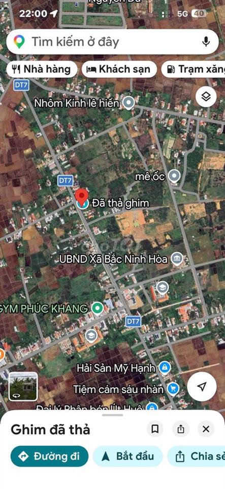 ĐẤT THỔ CƯ MẶT ĐƯỜNG DT7 NINH THỌ GIÁ RẺ ĐẦU TƯ