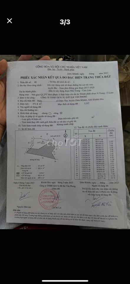 ĐÓN ĐẦU CỤM CN DIÊN THỌ CHÍNH CHỦ GẢ NHANH LÔ ĐẤT SÁT TRẠM THU PHÍ