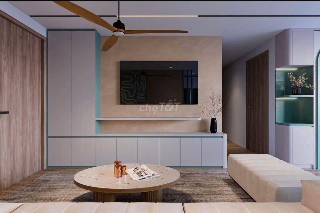 CHO THUÊ CĂN HỘ CĂN GÓC 3 PHÒNG NGỦ NỘI THẤT ĐẦY ĐỦ CÓ BAN CÔNG GIÁ 18