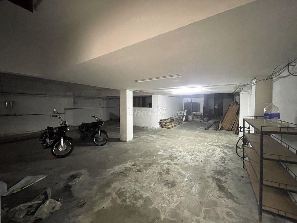 CHO THUÊ MẶT BẰNG 3 TẦNG CÓ HẦM GỬI XE MẶT TIỀN GẦN CHỢ ĐẦM GIÁ 100