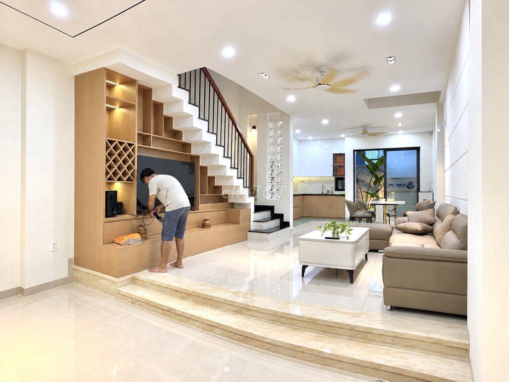 CHO THUÊ NHÀ NGUYÊN CĂN 4 PHÒNG NGỦ ĐẦY ĐỦ NỘI THẤT MỚI KHU MỸ GIA GIÁ
