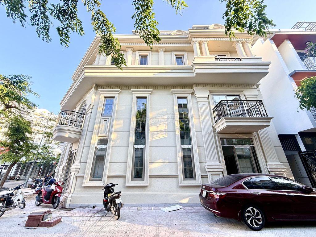 CHO THUÊ NHÀ VILLA GÓC 3 TẦNG MỚI XÂY SIÊU ĐẸP KHU HQ2 GIÁ 50 TRIỆU