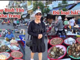 Chính Chủ Cần Bán Căn Nhà Mặt Tiền Chợ Bình Tân lớn nhất Nha Trang
